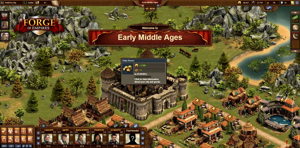 Castle Building Games Online for PC