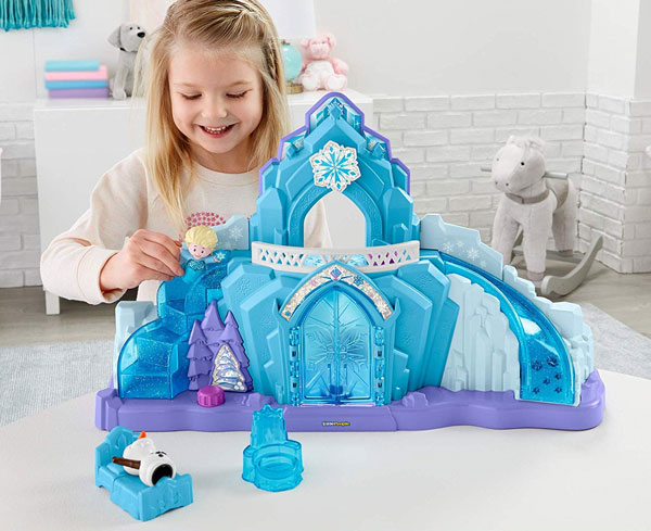 Fisher-Price Disney Frozen Elsa's Ice Palace, Musical Light-Up Playset